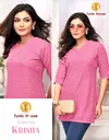 Krisha By Tunic House Viscous Rayon Chikankari Kurta Wholesale In India